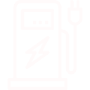 Icône d'engrenage blanc entourée de flèches, symbolisant l'innovation, la technologie et l'automatisation dans un contexte numérique.