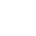 Icône d'horloge blanche simple sur fond noir, affichant une seule aiguille des heures et une seule aiguille des minutes pointant respectivement vers 10 et 2.